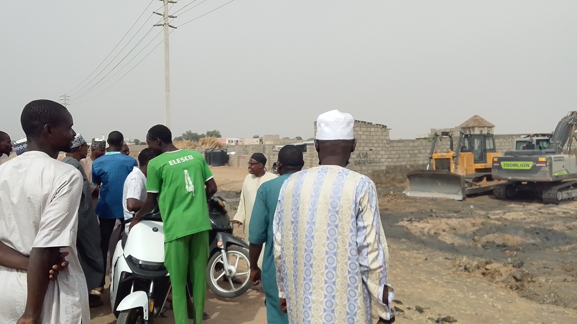 Masu filaye da gonaki a Kuyan ta Inna sun fito zanga-zanga a kan neman diyyar kadarorin su